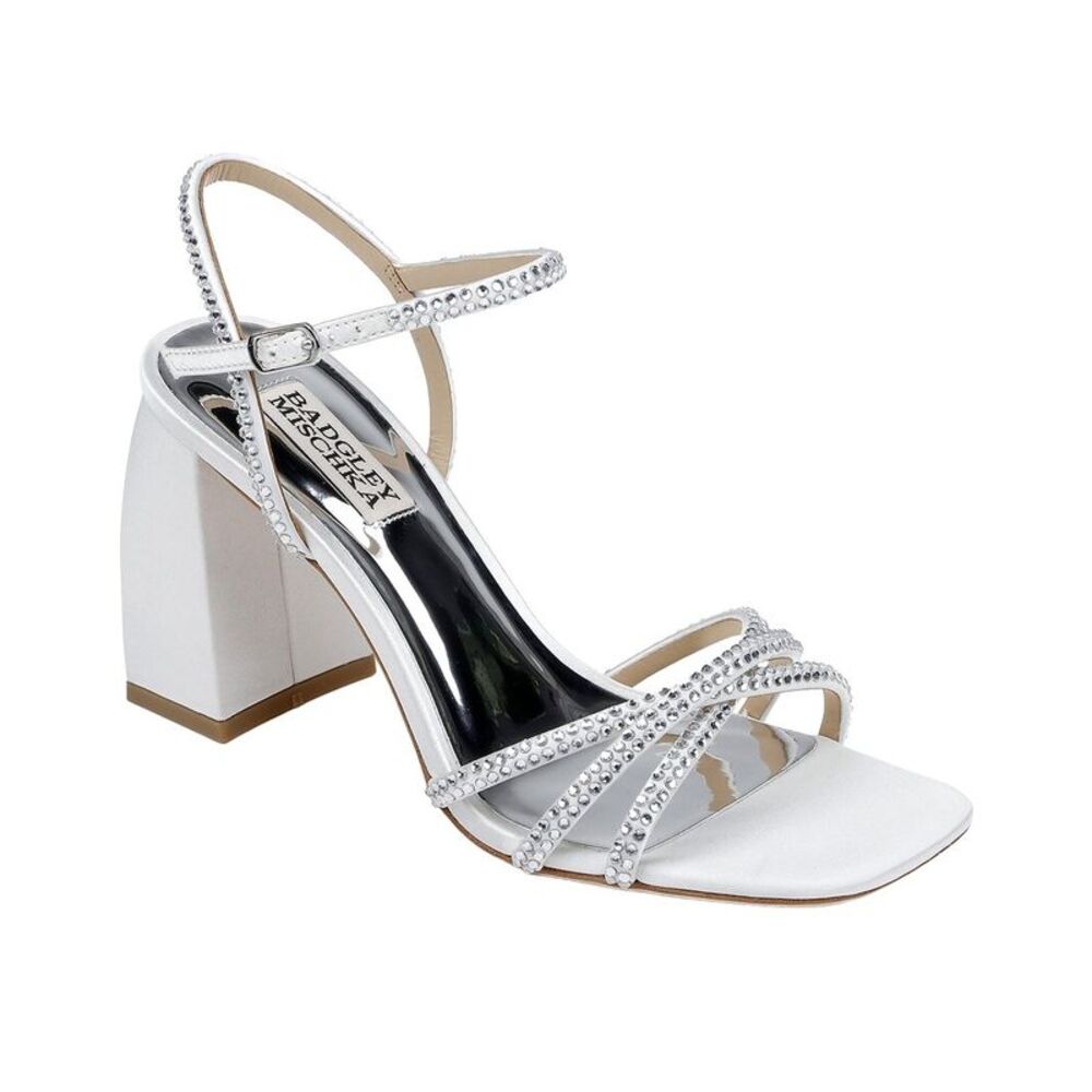 Badgley Mischka Brixley Sandal, White